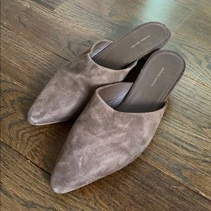 Mansur Gavriel Suede Slides